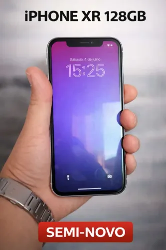iPhone XR 128GB SemiNovo! Oportunidade