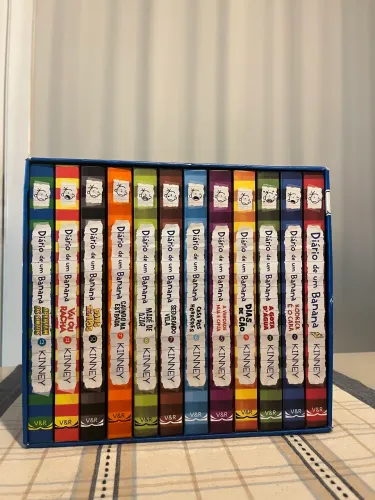 Box Diário de um Banana Capa Dura Completo 12 Livros