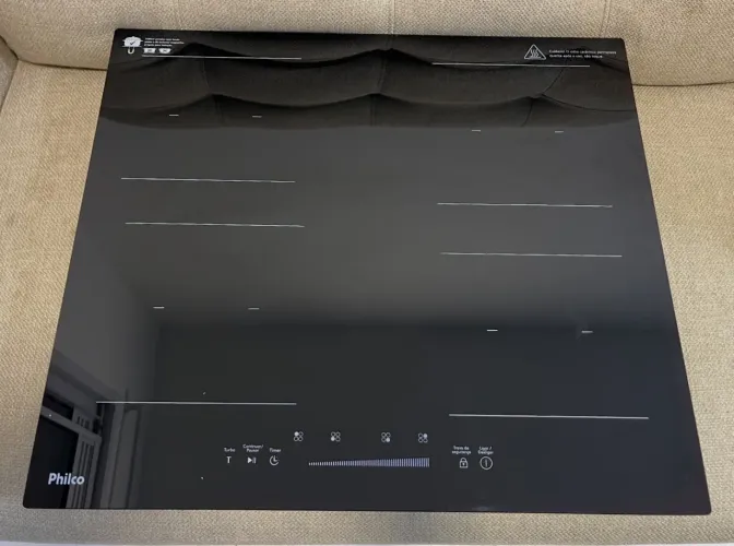 Cooktop indução Philco 4 bocas/Fogão elétrico