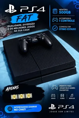 Vendo Playstation 4 Fat