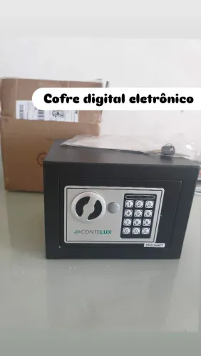 Mini cofre de segurança para residência