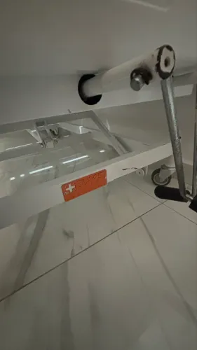 Cama Hospitalar 3 Manivelas Semi Luxo + Colchão