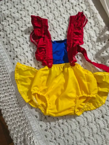 Romper branca de neve 
