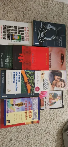 Lote de livros variados