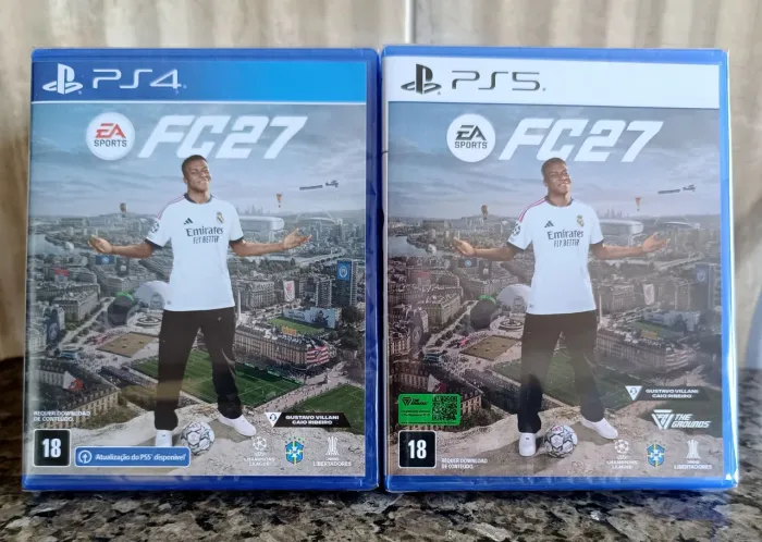 FC 27 Mídia Física PS4 e PS5