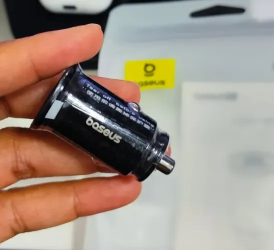 Carregador Duplo Veicular Baseus Turbo Usb + Tipo-c 30W Original, a Pronta Entrega!!