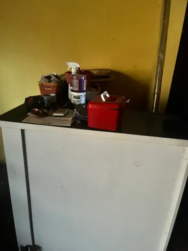 Balcão em L de MDF