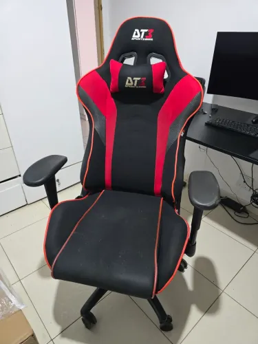 Cadeira Gamer - Super confortável (Dt3 elise fabric)