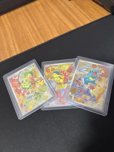 Pokémon TCG trio de inicial Johto - Parceiro inicial série 2