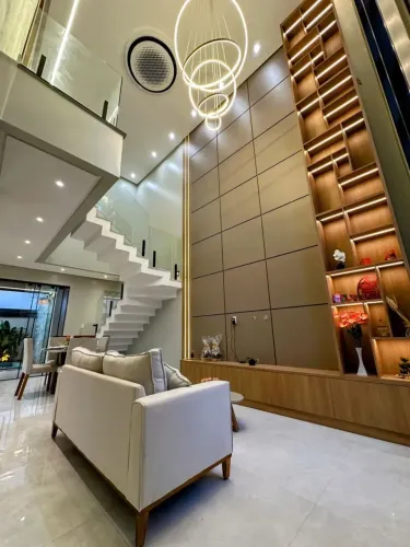 CONDOMINIO VILLE FRANÇA - Casa de luxo em Ananindeua, tecnológica, mobiliada.