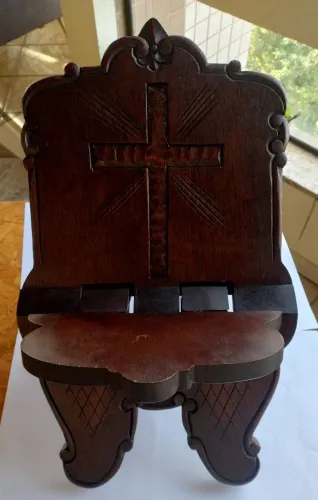 Suporte para bíblia ou livros Madeira maciça, antiguidade