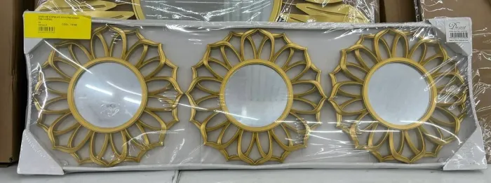 Trio de espelho decorativo novo