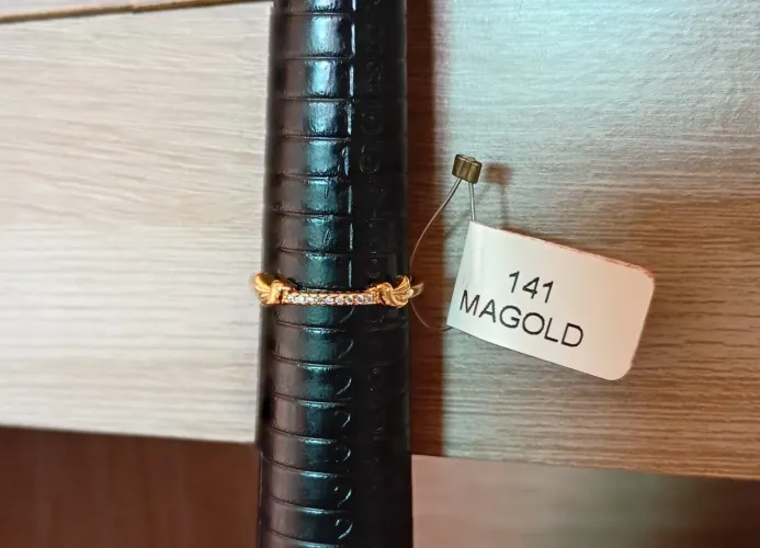 Anel aliança, Semijoia Magold