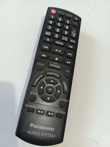 Controle de áudio ystem Panasonic