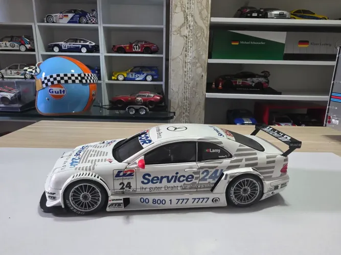 Miniatura 1:18 Mercedes-Benz CLK race Dtm Service 24h