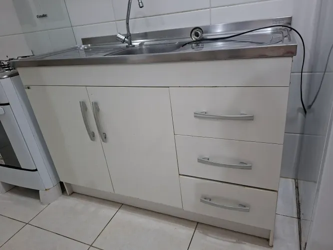 Balcão de pia cozinha 120cm