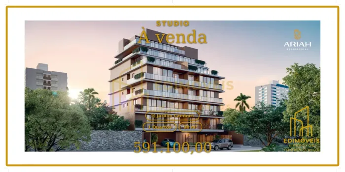 Viva com Estilo: Studio Moderno em Jardim Camburi com Garden Exclusivo!