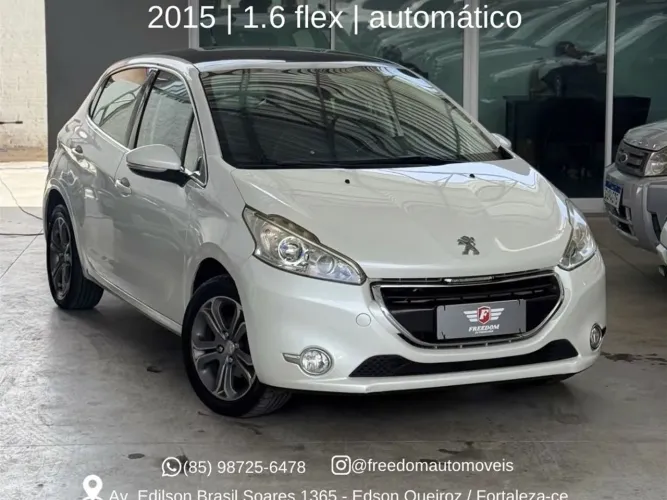 Peugeot 208 Griffe 1.6 Flex 16V 5P Aut. 2015