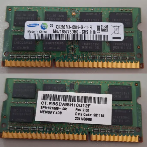 Memoria Ram Notebook 4gb ddr3