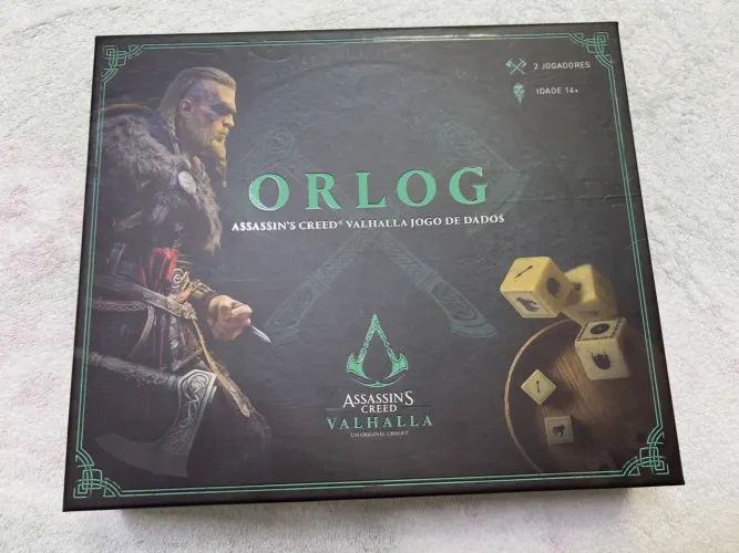 Orlog: Assassin's Creed Valhalla Dice Game - jogo tabuleiro