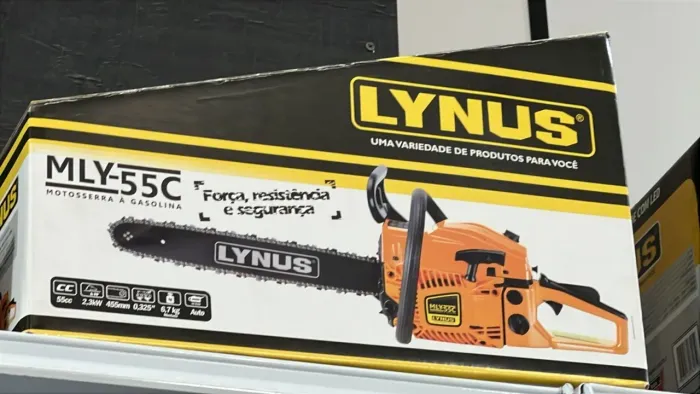 Motoserra nova barbada