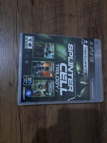 Tom Clancy's Splinter Cell Trilogy PS3 - Completo com manual - Excelente estado
