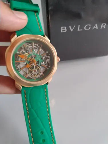 Lançamentoooo...olha...relógio..bvlgari...novo..na..caix