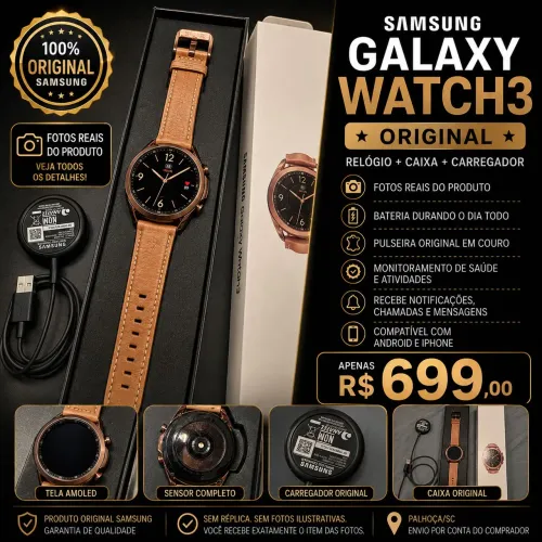 Vendo SAMSUNG GALAXY WATCH3 ORIGINAL