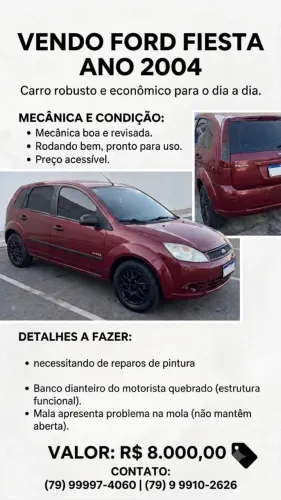 Ford Fiesta Street/ Action 1.0 8V 5P 2004