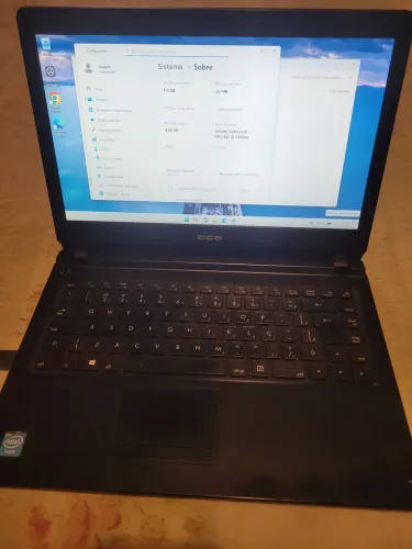 Note CCE celeron 847 R$ 499,00