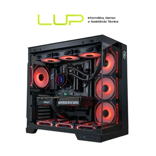 Pc Gamer Ryzen 5800X3D + Rtx 5070 12gb - Produto novo (Loja Física)