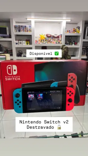 Vendo Nintendo Switch v2 destravado