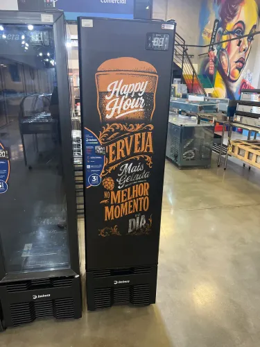 Cervejeira Imbera - slim - porta sólida