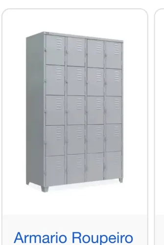 armário para vestiario de 16 portas
