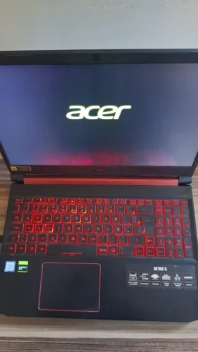 Notebook Gamer Acer Nitro 5 AN515-54 i5 9300H GTX 1650 16GB SSD+HD - Leia
