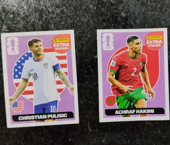 Combo 3 Extra Sticker Bordô - Copa 2026 - Originais Panini