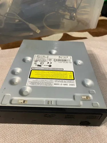 Leitor e Gravador de DVD/CD Interno PC SATA - Pioneer DVR-212DBK