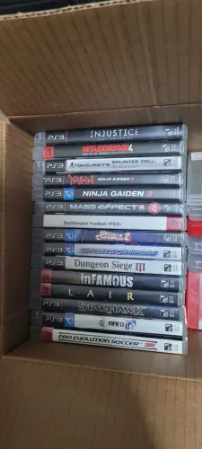 Lote Com 22 Jogos Originais PS3 - Só Clássicos (Metal Gear, InFamous, GT6)