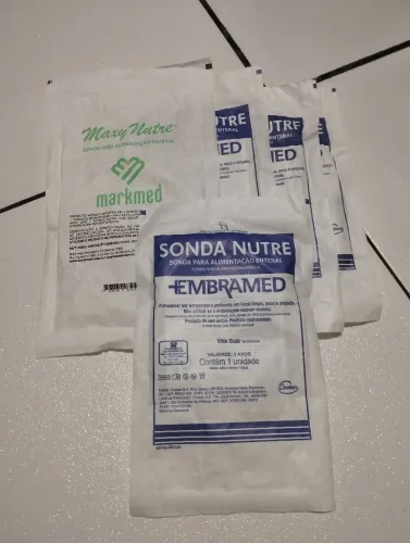 5 Sonda nasogástrica n: 12