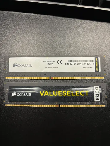 Memória RAM Corsair DDR4 8GB (2x4GB) 2133MHz - ValueSelect