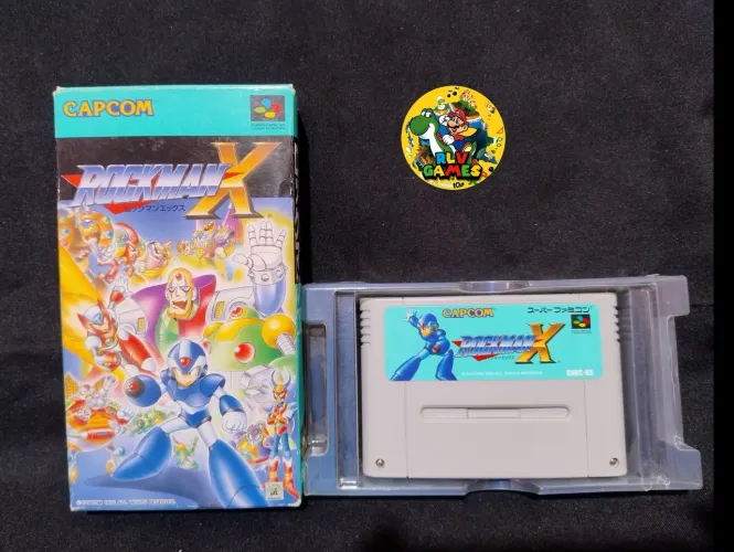 Cartucho Rockman X - Super Nintendo/ Famicom original