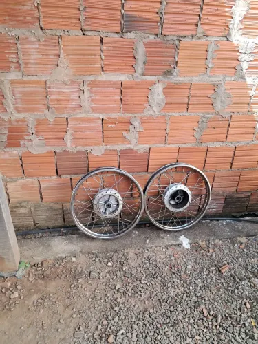 Vendo ou troco jogo de aro de ferro da 160