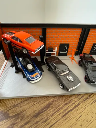 Garagem Hotwheels custom (impressão 3d)