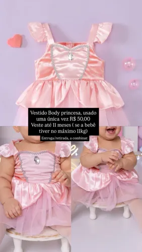 Vestidos de festa tema princesa infantil