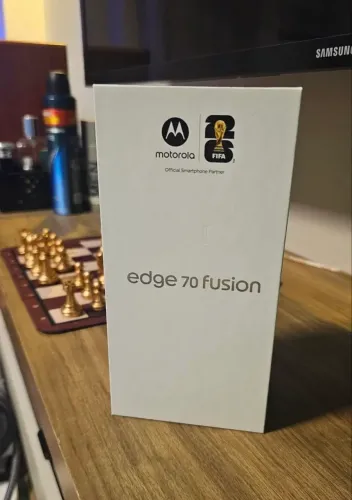 Motorola Edge 70 Fusion Lacrado e NF (versão copa)