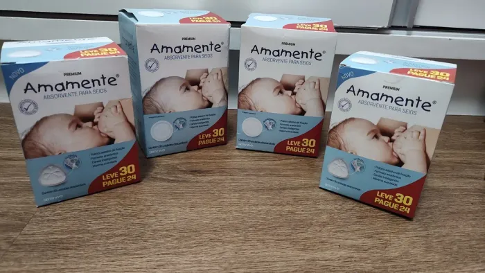 Absorvente de seios Amamente 30 unidades