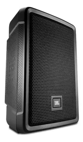Caixa Monitor de palco portátil JBL IRX108BT com bluetooth preto