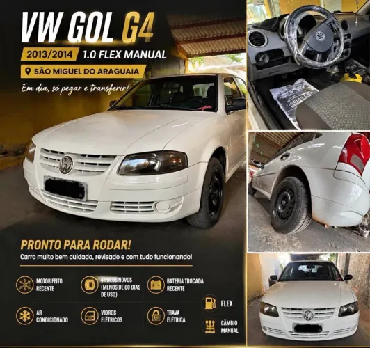 Volkswagen Gol Geração IV Ecomotion 1.0 8V MI Total Flex Mec. 2P 2014