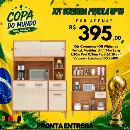 KIT COZINHA PÉROLA