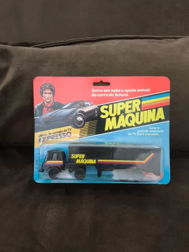Miniatura Caminhão Supermáquina Glasslite Lacrado